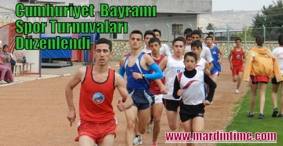 Cumhuriyet Bayramı Spor Turnuvaları Düzenlendi