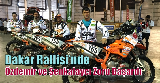 Dakar Rallisi’nde  Özdemir ve Şenkalaycı Zoru Başardı