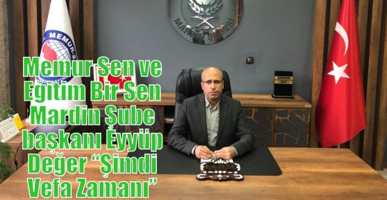 Değer “Şimdi Vefa Zamanı” 