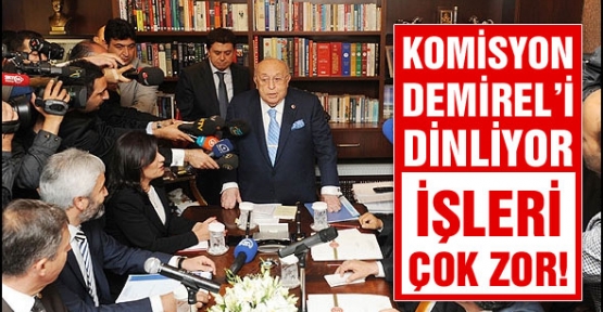 Demirel darbeleri anlatıyor