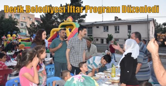 Derik Belediyesi İftar Programı Düzenledi