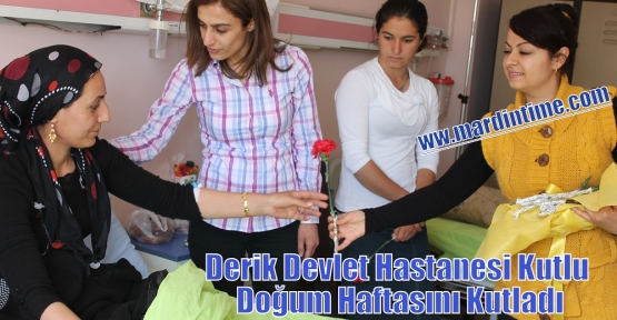  Derik Devlet Hastanesi Kutlu Doğum Haftasını Kutladı