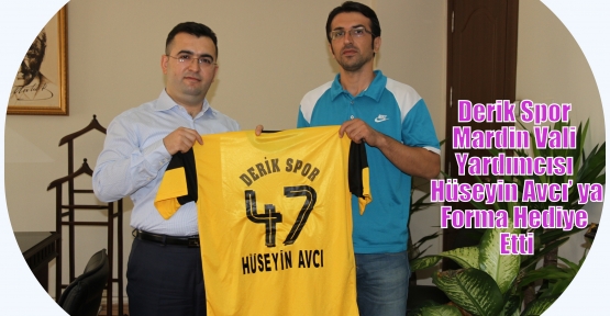   Derik Spor Teknik Direktöründen Mardin Vali Yardımcısı Hüseyin Avcı’ ya Ziyaret.