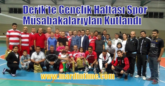 Derik’te Gençlik Haftası Spor Müsabakalarıylan Kutlandı