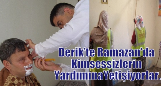 Derik’te Ramazan'da Kimsessizlerin Yardımına Yetişiyorlar.