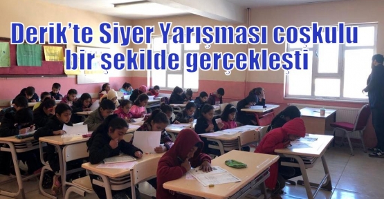 Derik’te Siyer Yarışması coşkulu bir şekilde gerçekleşti