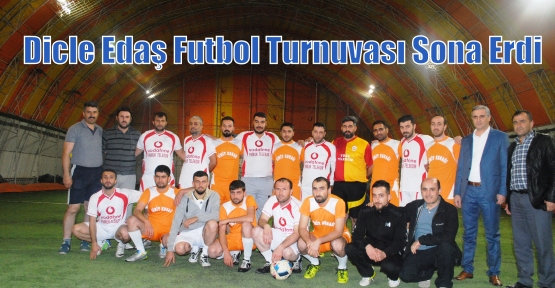 Dicle Edaş Futbol Turnuvası Sona Erdi