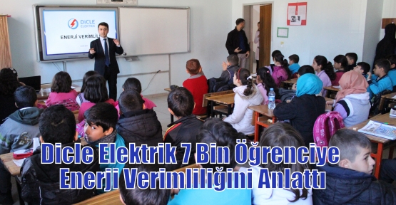 Dicle Elektrik 7 Bin Öğrenciye Enerji Verimliliğini Anlattı