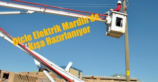 Dicle Elektrik Mardin’de Kışa Hazırlanıyor