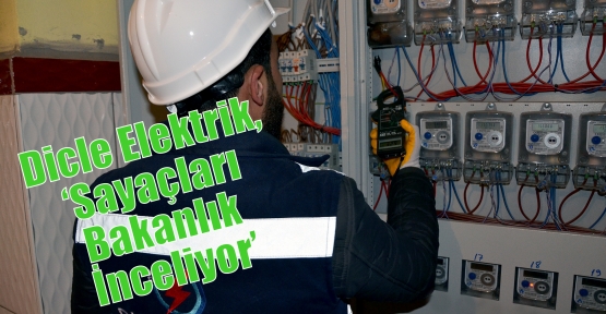 Dicle Elektrik, ‘Sayaçları Bakanlık İnceliyor’