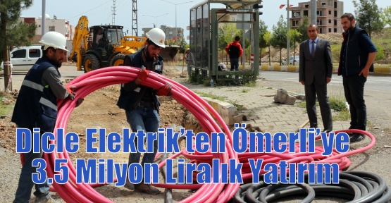 Dicle Elektrik’ten Ömerli’ye 3.5 Milyon Liralık Yatırım