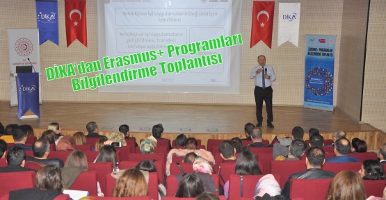 DİKA’dan Erasmus+ Programları Bilgilendirme Toplantısı