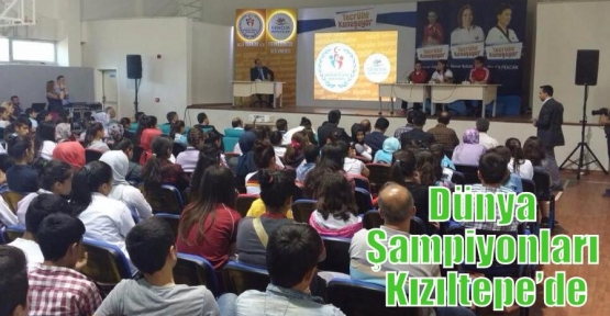 Dünya Şampiyonları Kızıltepe’de