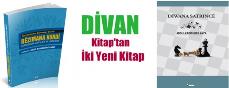 Dîwan Kitêb tan iki yeni kitap