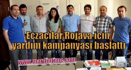 Eczacılar Rojava için yardım kampanyası başlattı