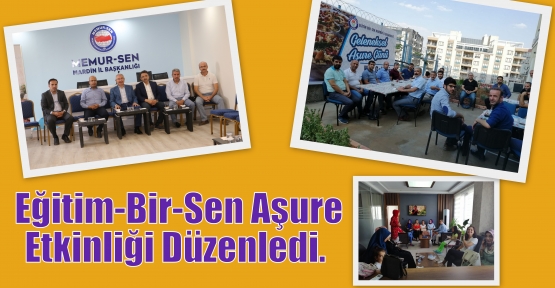 Eğitim-Bir-Sen Aşure Etkinliği Düzenledi.  