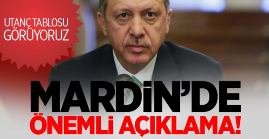 Erdoğan: Utanç tablosunu görüyoruz