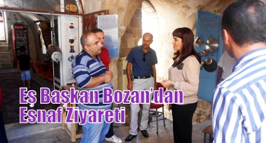 Eş Başkan Bozan’dan Esnaf Ziyareti