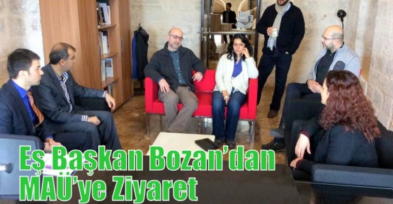 Eş Başkan Bozan’dan MAÜ’ye Ziyaret