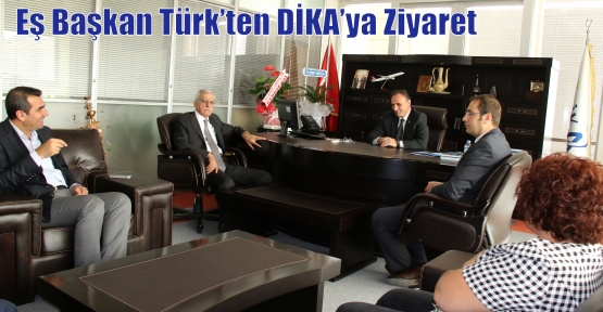 Eş Başkan Türk’ten DİKA’ya Ziyaret