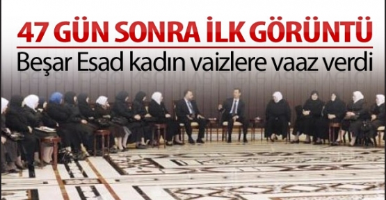 Esad kadın vaizlere vaaz verdi