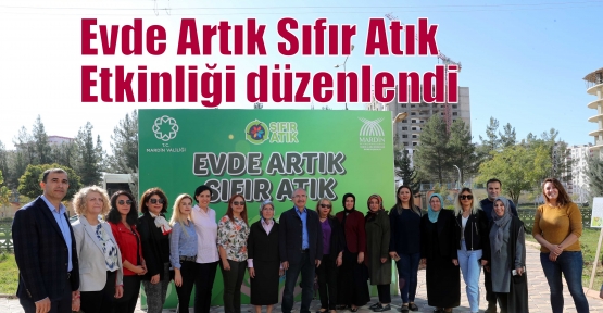 Evde Artık Sıfır Atık Etkinliği düzenlendi