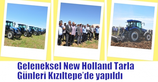 Geleneksel New Holland Tarla Günleri Kızıltepe’de yapıldı