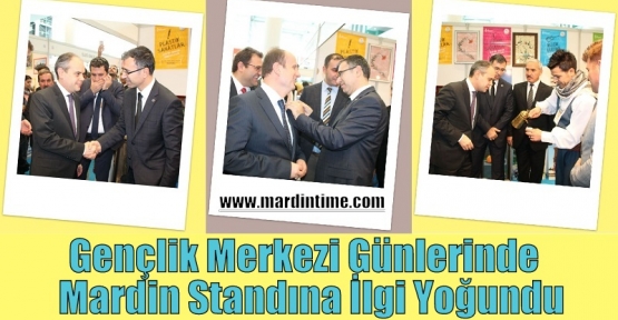 Gençlik Merkezi Günlerinde  Mardin Standına İlgi Yoğundu