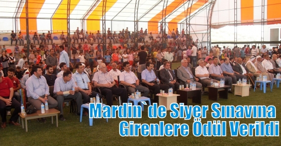 Gökçe'de Siyer Sınavı Ödülleri Verildi