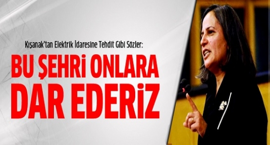 Gültan Kışanak'tan tehdit gibi sözler!