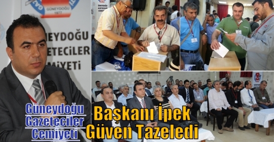 Güneydoğu Gazeteciler Cemiyeti Başkanı İpek Güven Tazeledi