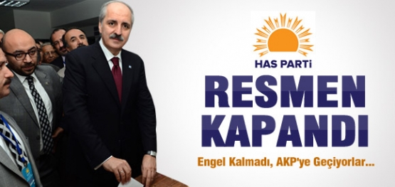 Has Parti resmen kapandı