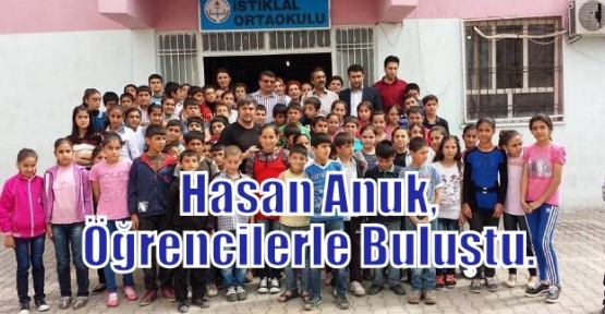 Hasan Anuk Öğrencilerle Buluştu.