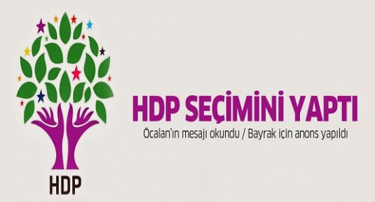 HDP Kongresi: HDP Genel Başkanı Selahattin Demirtaş oldu