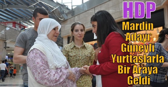 HDP Mardin Adayı Güneyli Yurttaşlarla Bir Araya Geldi