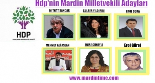 HDP Mardin Adayları Belli Oldu
