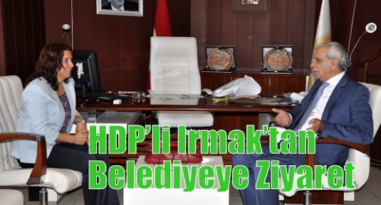 HDP’li Irmak’tan Belediyeye Ziyaret