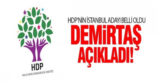 HDP'nin İstanbul adayı Sırrı Süreyya