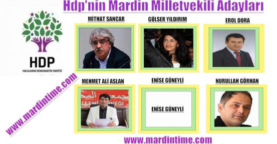 Hdp'nin Mardin Milletvekili Adayları