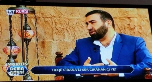 Hedbi, TRTKURDÎ’nin Dema Fitarê Programına Katıldı