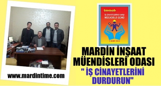 HER 3 MART‘TA; “ İŞ CİNAYETLERİNİ DURDURUN“ DİYORUZ