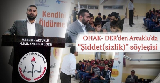 OHAK- DER’den Artuklu’da “Şiddet(sizlik)” söyleşisi