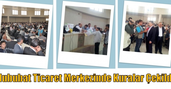 Hububat Ticaret Merkezinde Kuralar Çekildi