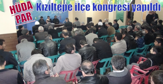HÜDA PAR Kızıltepe ilçe kongresi yapıldı