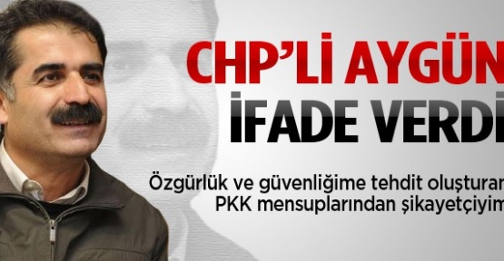 Hüseyin Aygün ifade verdi 