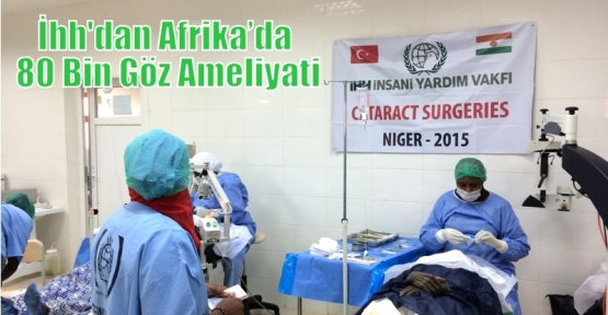 İhh'dan Afrika’da 80 Bin Göz Ameliyati