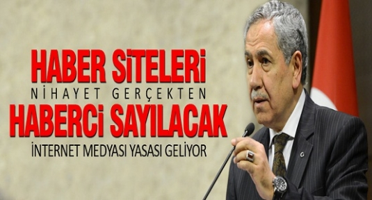 İnternet Haber Siteleri yasası geliyor