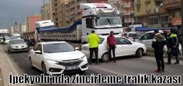 İpekyolu'nda zincirleme trafik kazası