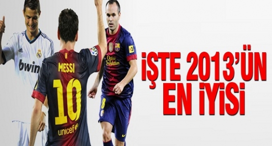 İşte 2013 yılının en iyi futbolcusu