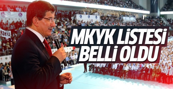 İşte AK Parti'de MKYK listesi belli oldu!